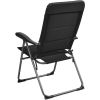 Set of 4 Patio Folding Chairs with Adjustable Backrests