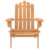 Patio Adirondack Chair Solid Wood Acacia