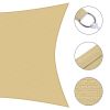 13'x19' Rectangle Sun Shade Sail/beige