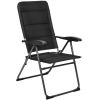 Set of 4 Patio Folding Chairs with Adjustable Backrests