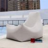 Jaxx Juniper Outdoor Bean Bag Patio Chair, Pearl