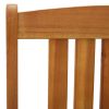 Patio Chairs with Cushions 4 pcs Solid Acacia Wood