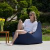 Jaxx Juniper Outdoor Bean Bag Patio Chair, Navy