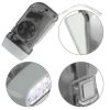 3 LED Hand Pressing Dynamo Crank Power Wind Up Flashlight Torch Light Hand Press Crank Camping Lamp Light for Outdoor Home