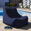 Jaxx Ponce Outdoor Bean Bag Chair, Navy