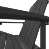 Patio Adirondack Chair HDPE Anthracite