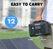 [Not Allowed to Sell on Amazon] PPS700 626Wh Li-ion Solar Generator Portable Power Station PD60W Fast Charging 600W inverter MPPT for Home Use/Outdoor