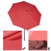 9FT AL Umbrella Patio Umbrella features UV50+ protection to block 98% UV ray