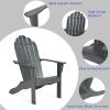 Wooden Outdoor Lounge Chair with Ergonomic Design for Yard and Garden