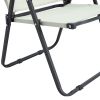 2-piece Folding Outdoor Chair for Indoor, Outdoor Camping, Picnics, Beach,Backyard, BBQ, Party, Patio, Beige