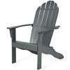 Wooden Outdoor Lounge Chair with Ergonomic Design for Yard and Garden