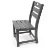 Outdoor Adirondack Patio Dining Chair  Retro Aesthetic Furniture Home;  1 PC Balcony;  Terrace;  Lawn;  Pool;  Deck Garden